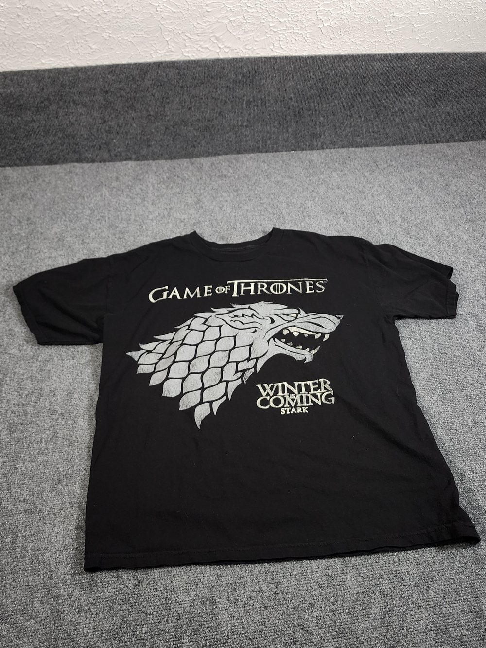 Stark Winter Is Coming Black Short Sleeve Tee